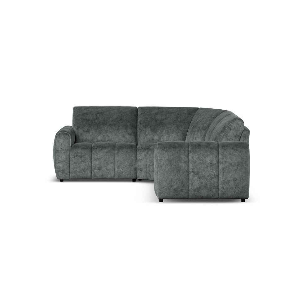 Nap 4 Seat Right Hand Modular Corner Sofa in Dapple Grey Fabric - Group 2 4