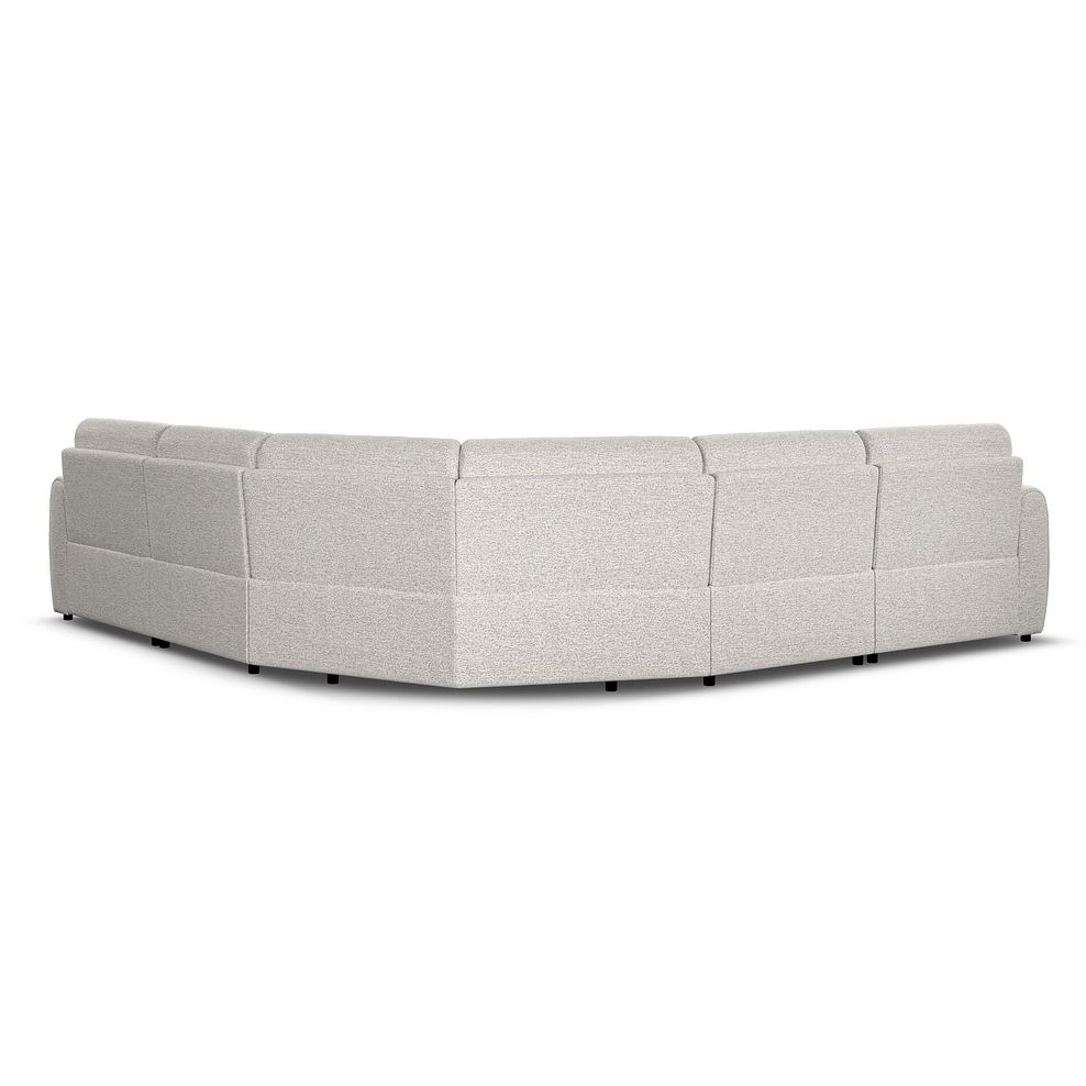 Nap 5 Seat Modular Corner Sofa in  Coastal Linen Fabric - Group 3 3