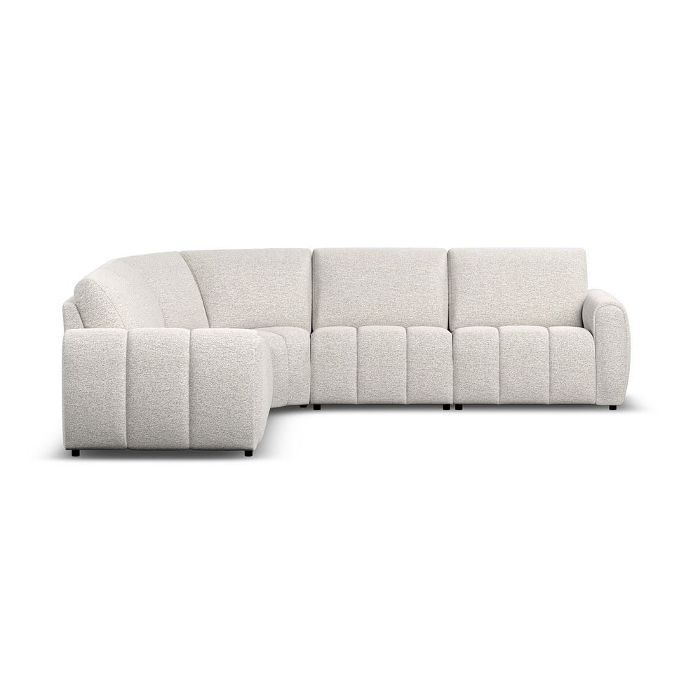 Nap 5 Seat Modular Corner Sofa in  Coastal Linen Fabric - Group 3 4