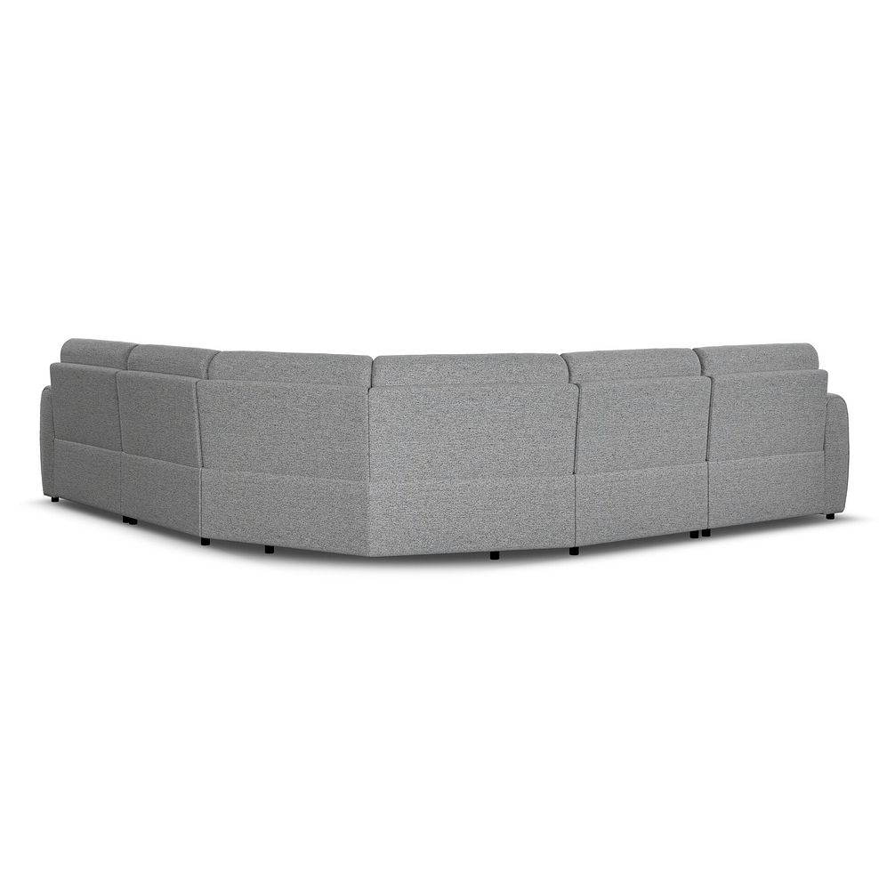 Nap 5 Seat Modular Corner Sofa in  Coastal Mist Fabric- Group 3 3
