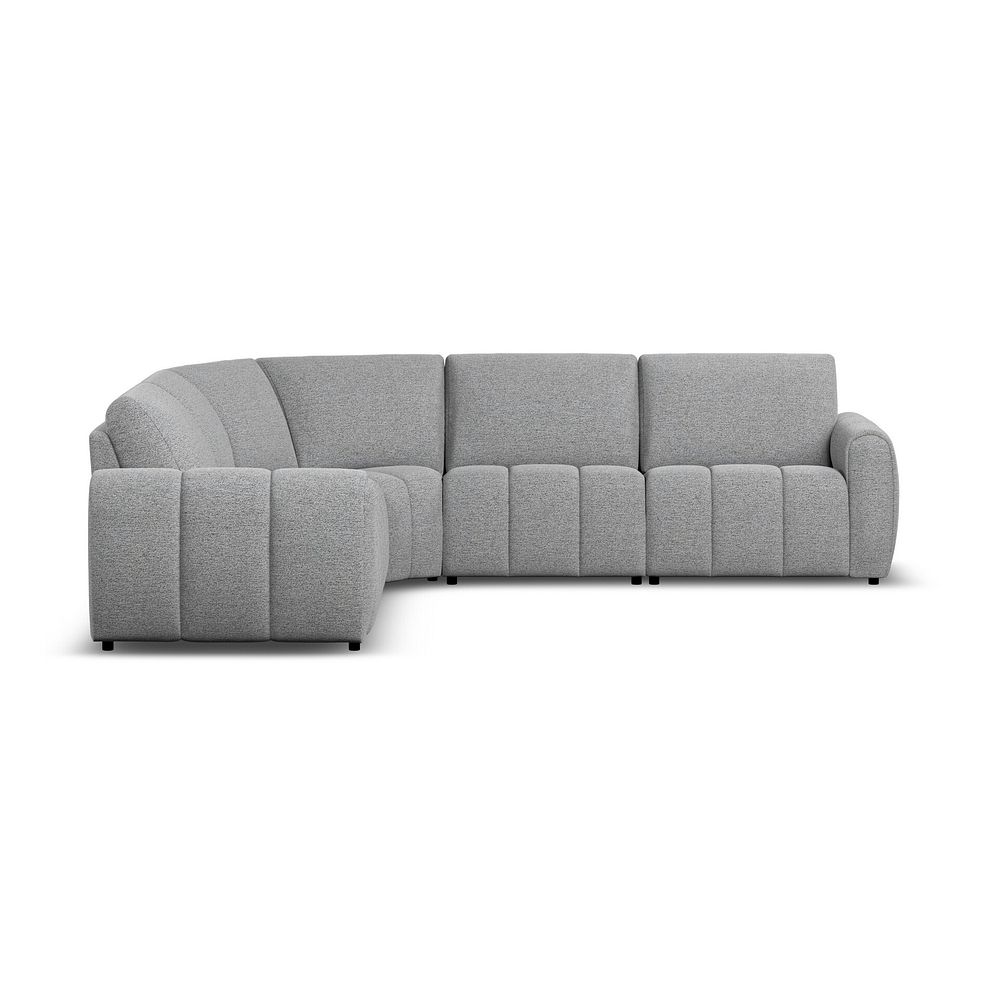 Nap 5 Seat Modular Corner Sofa in  Coastal Mist Fabric- Group 3 4