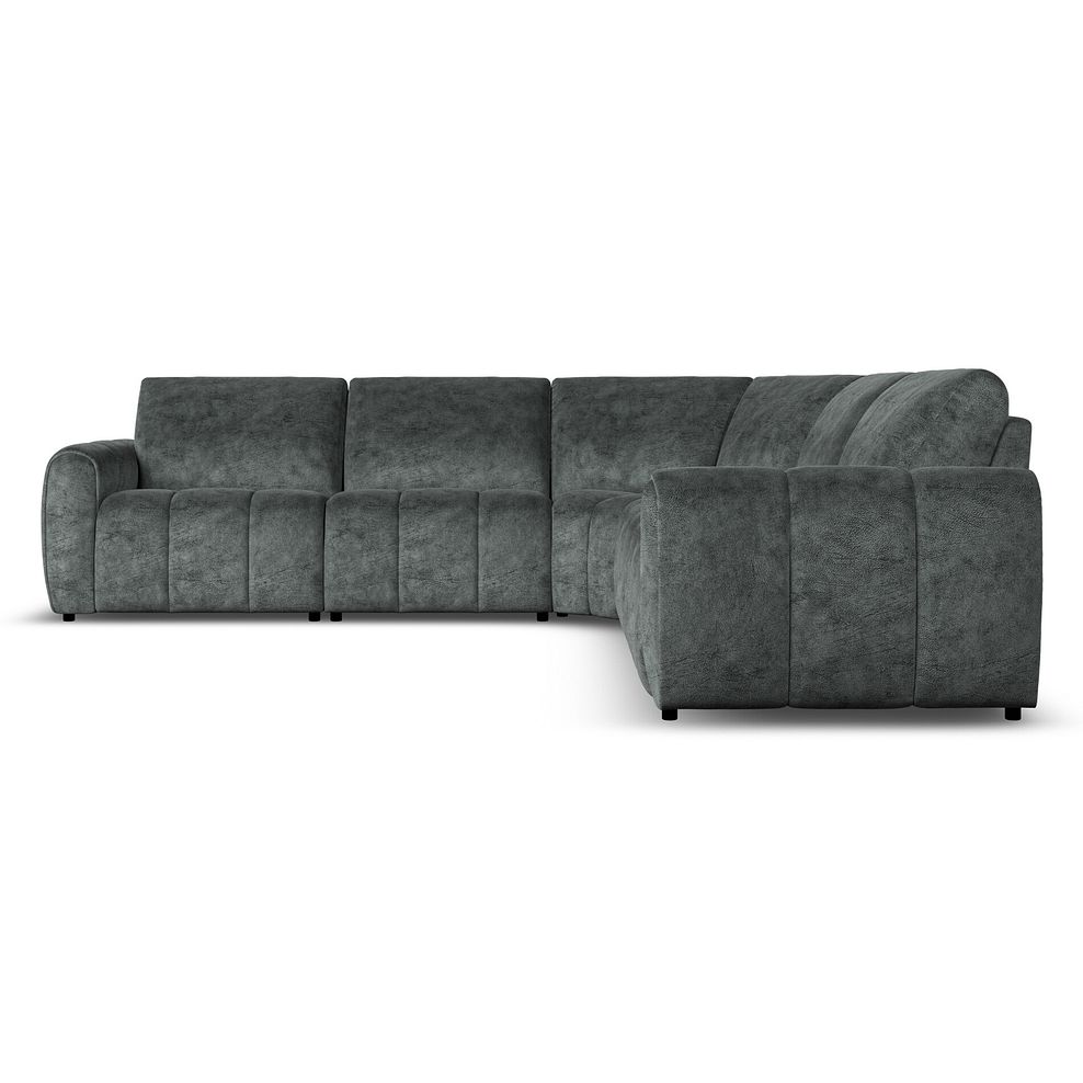 Nap 5 Seat Modular Corner Sofa in Dapple Grey Fabric  - Group 3 2