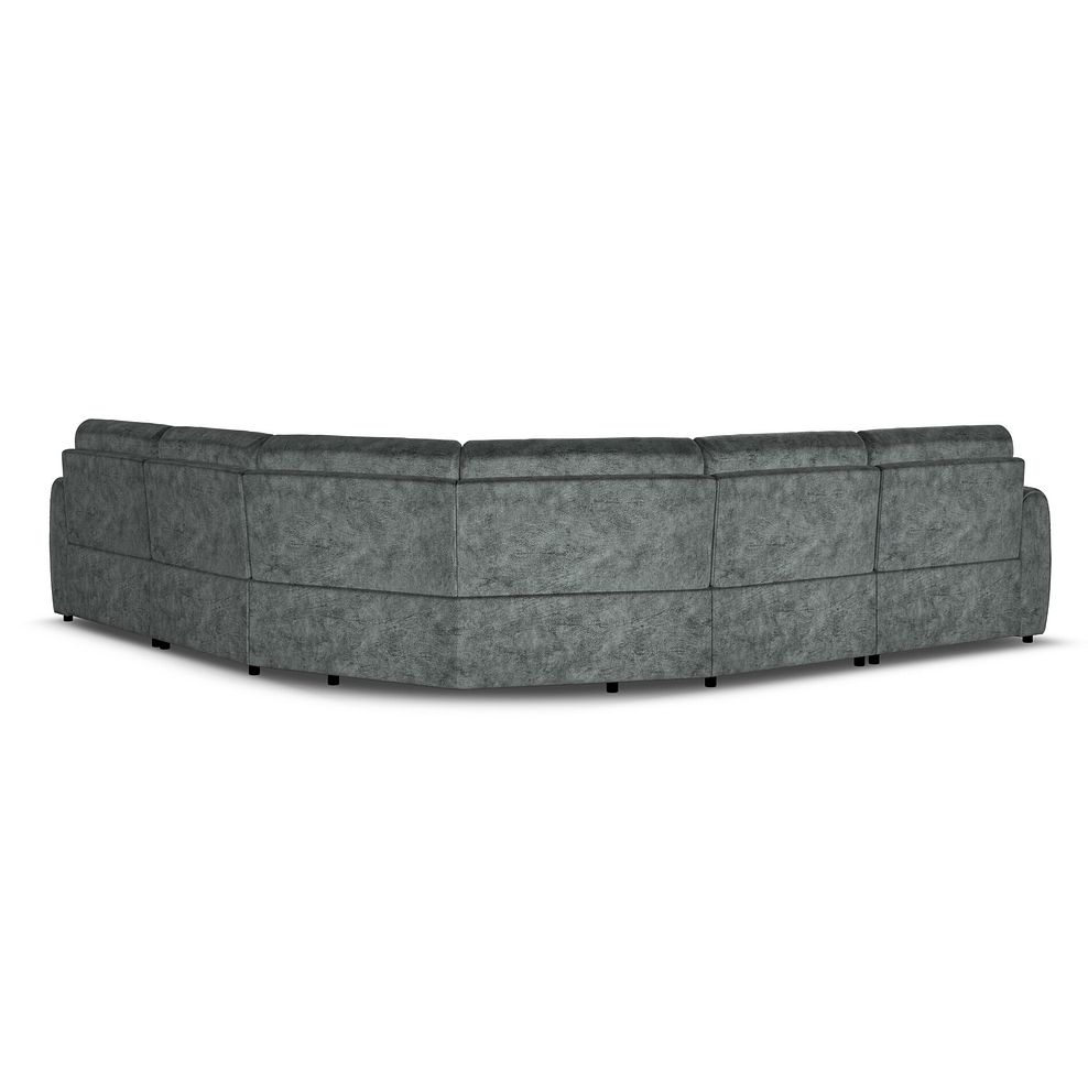 Nap 5 Seat Modular Corner Sofa in Dapple Grey Fabric  - Group 3 3