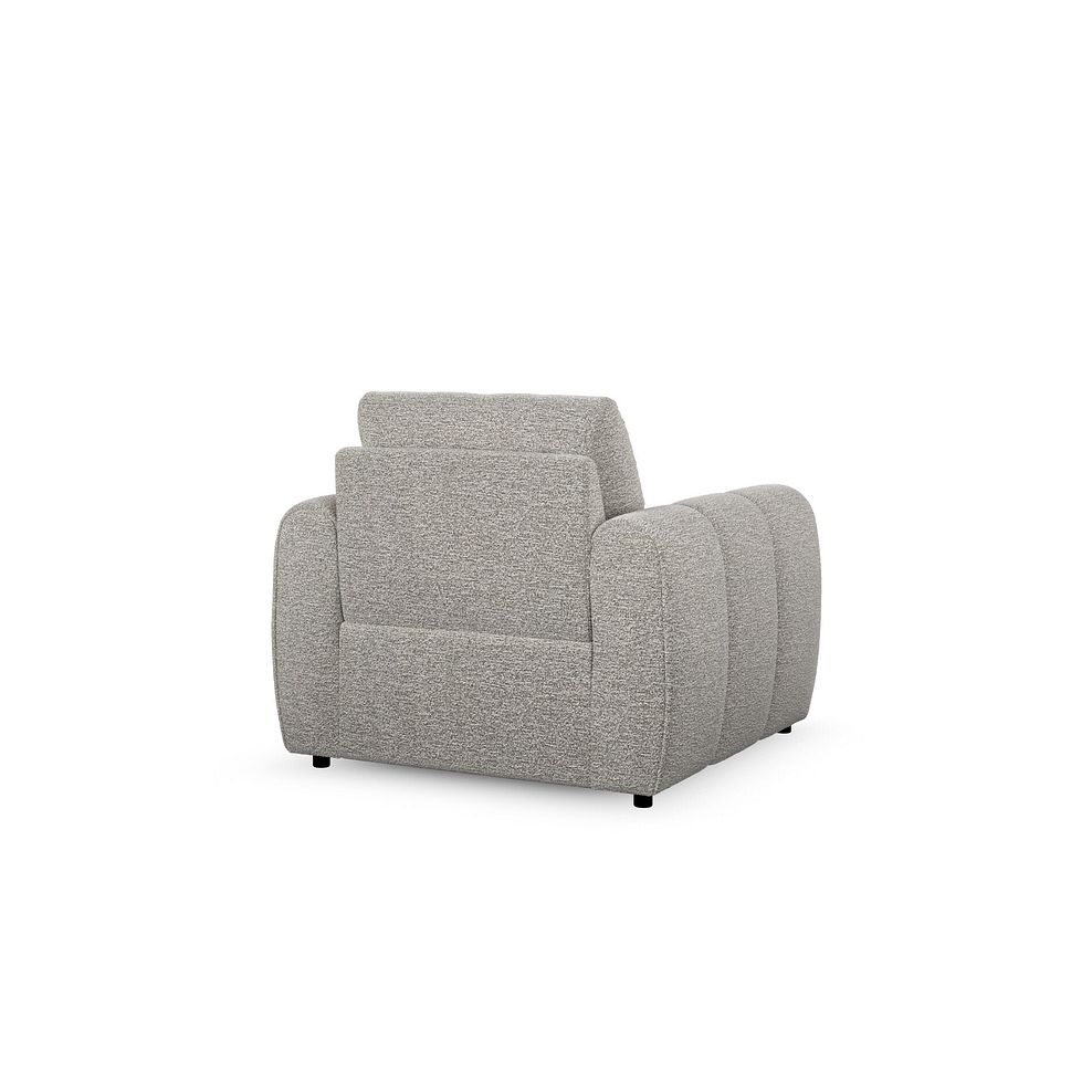 Nap Armchair in Coastal Linen Fabric 3