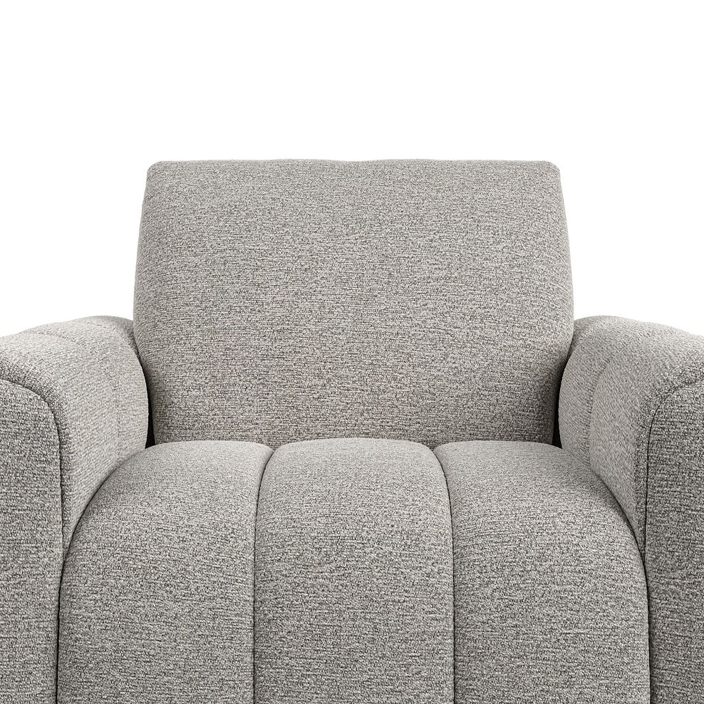 Nap Armchair in Coastal Linen Fabric 7