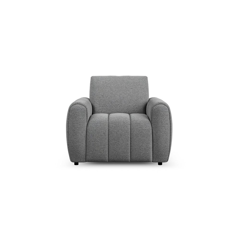 Nap Armchair in Coastal Mist Fabric 2