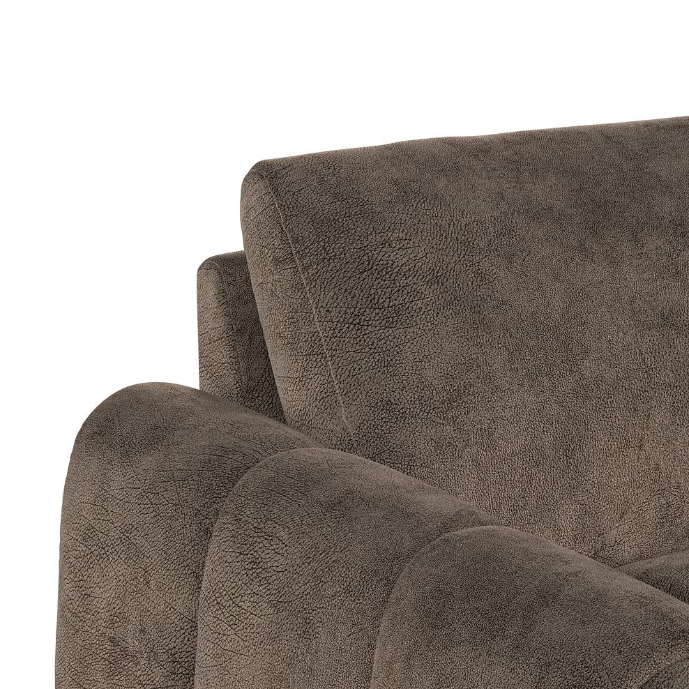 Nap Armchair in Dapple Chocolate Fabric 5