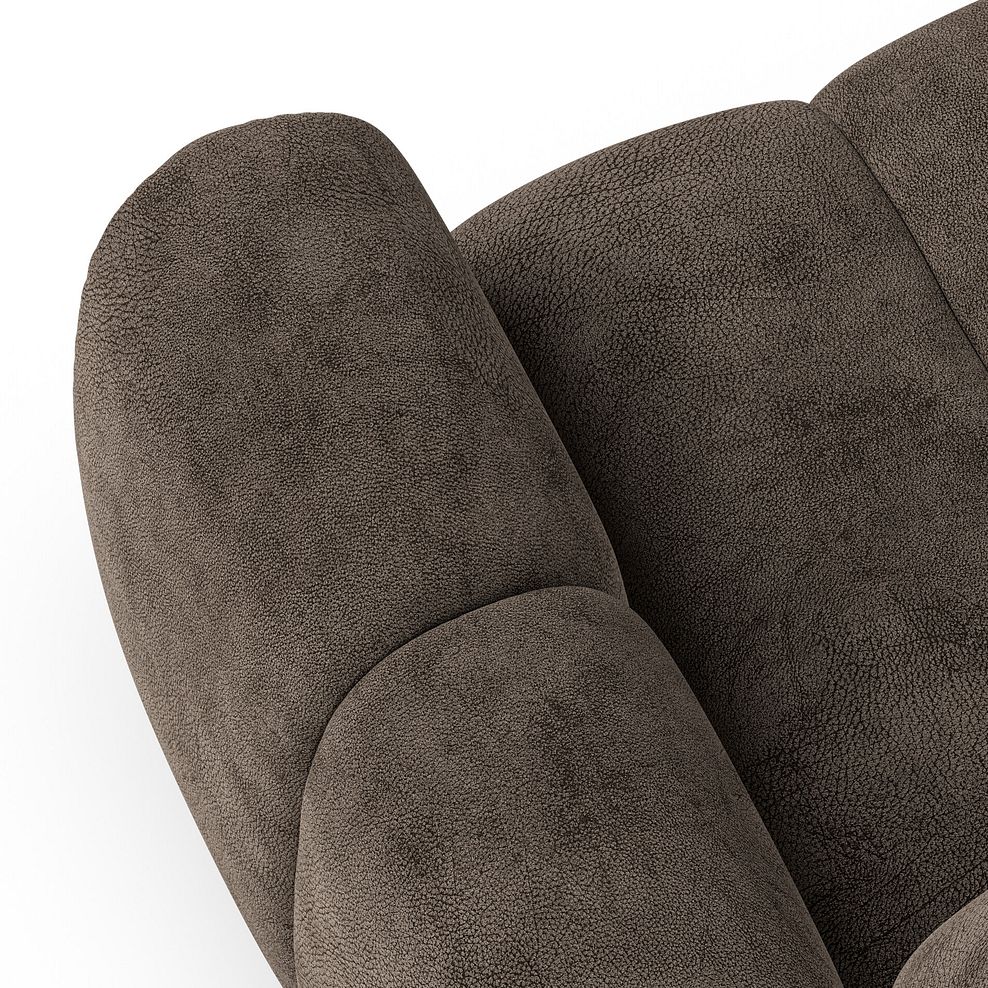 Nap Armchair in Dapple Chocolate Fabric 6