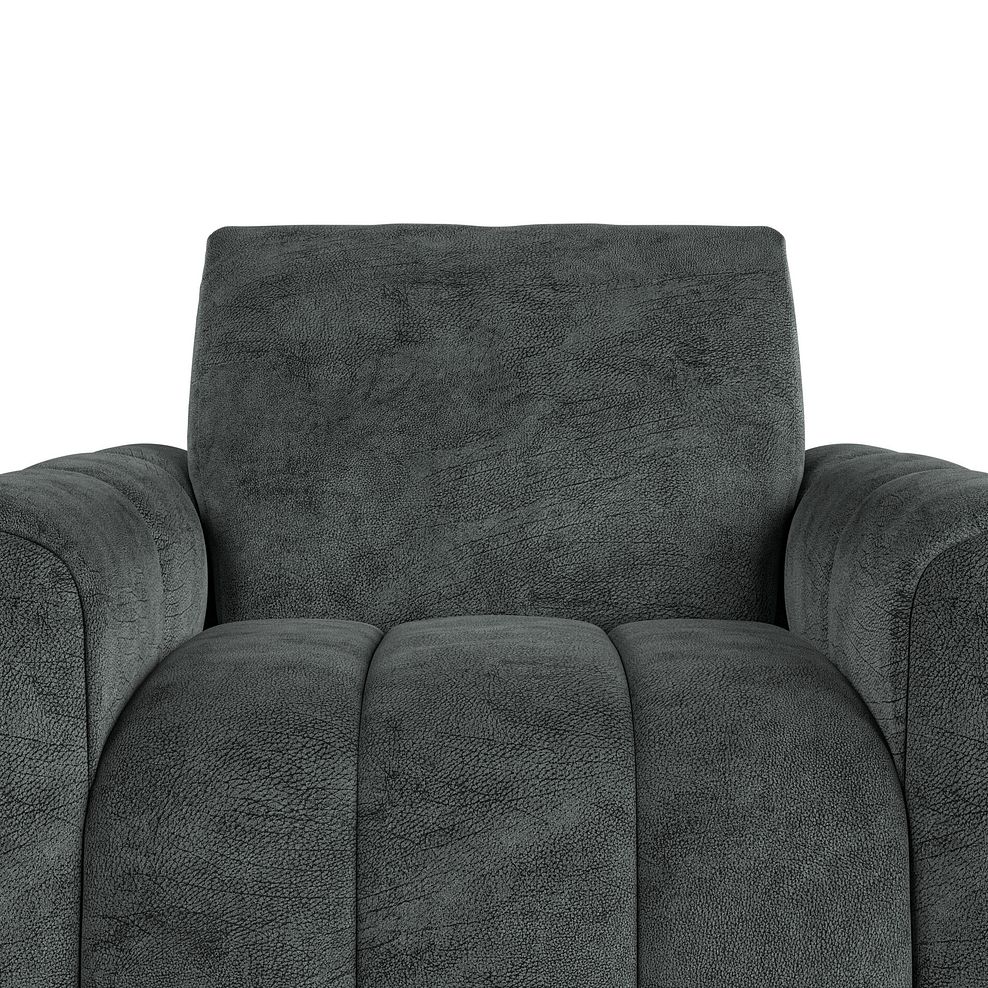 Nap Armchair in Dapple Grey Fabric 7