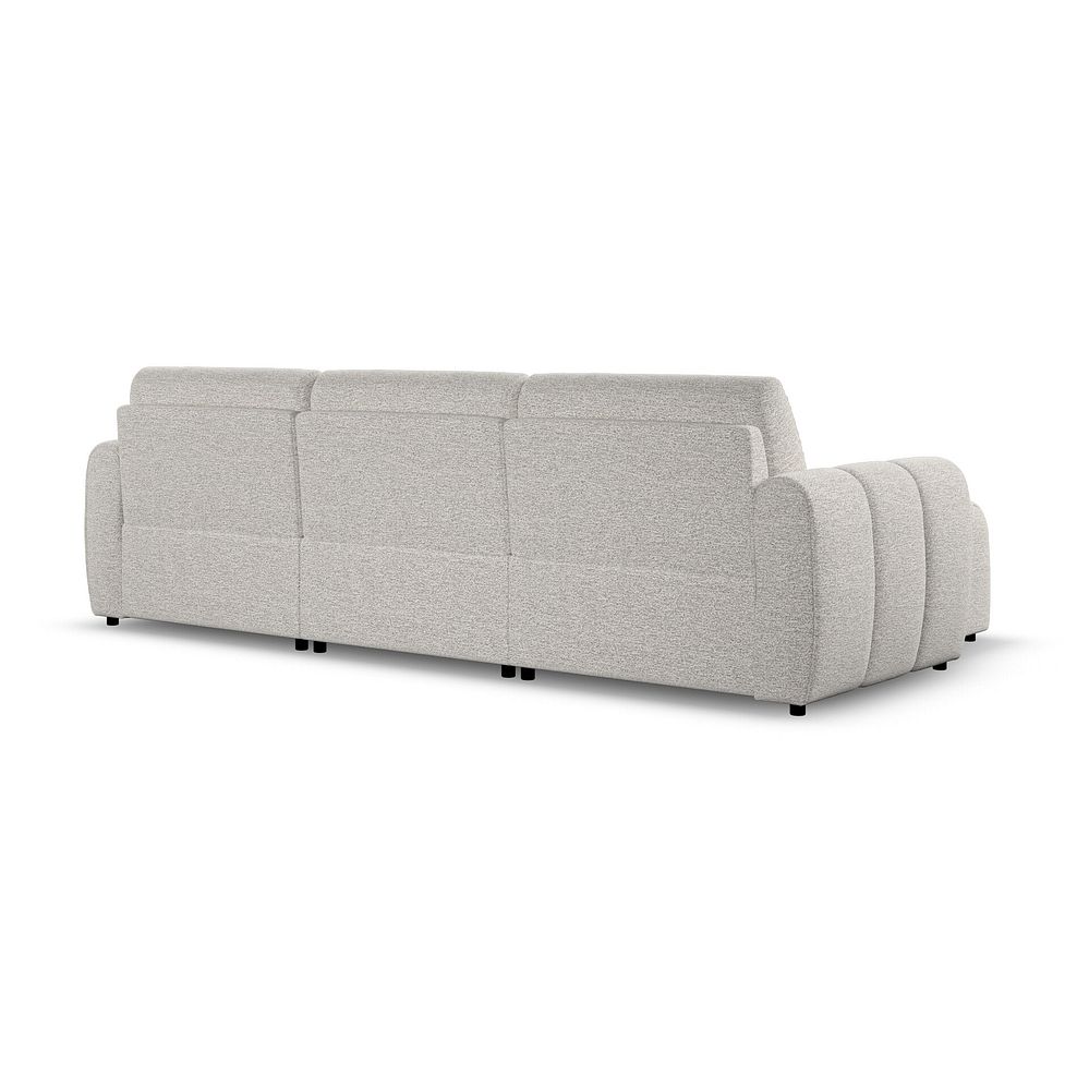 Nap Modular 3 Seater Left Hand Chaise Sofa in Coastal Linen Fabric - Group 14 3
