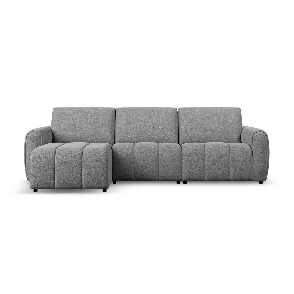 Nap Modular 3 Seater Left Hand Chaise Sofa in  Coastal Mist Fabric- Group 14 2