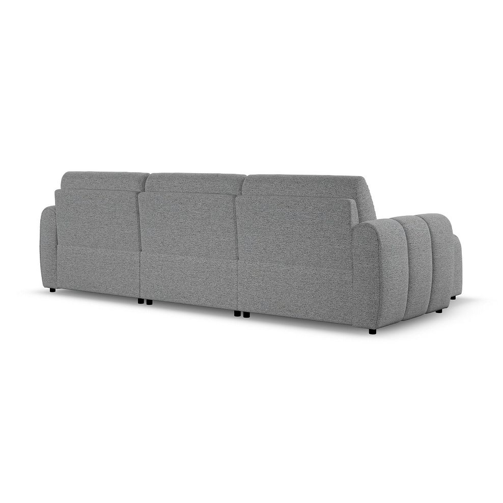 Nap Modular 3 Seater Left Hand Chaise Sofa in  Coastal Mist Fabric- Group 14 3
