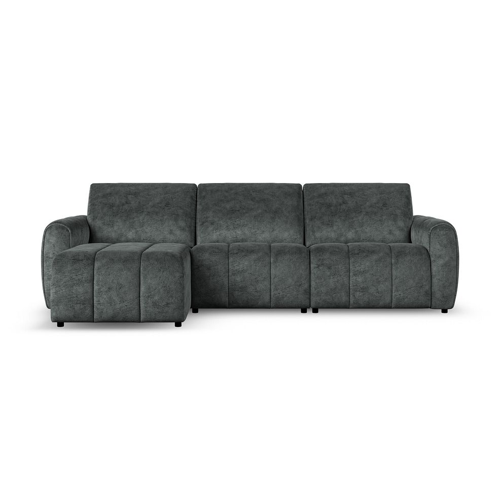 Nap Modular 3 Seater Left Hand Chaise Sofa in Dapple Grey Fabric - Group 14 2
