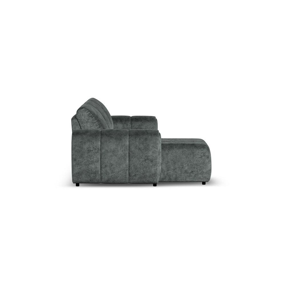 Nap Modular 3 Seater Left Hand Chaise Sofa in Dapple Grey Fabric - Group 14 4