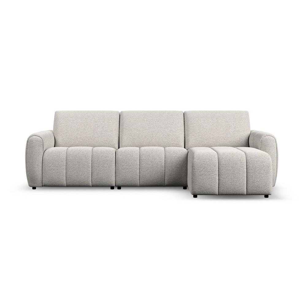 Nap Modular 3 Seater Right Hand Chaise Sofa in Coastal Linen Fabric - Group 15 2