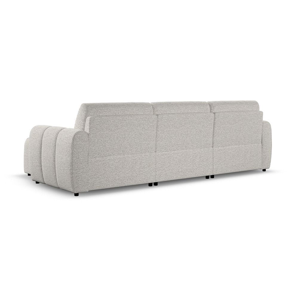 Nap Modular 3 Seater Right Hand Chaise Sofa in Coastal Linen Fabric - Group 15 3