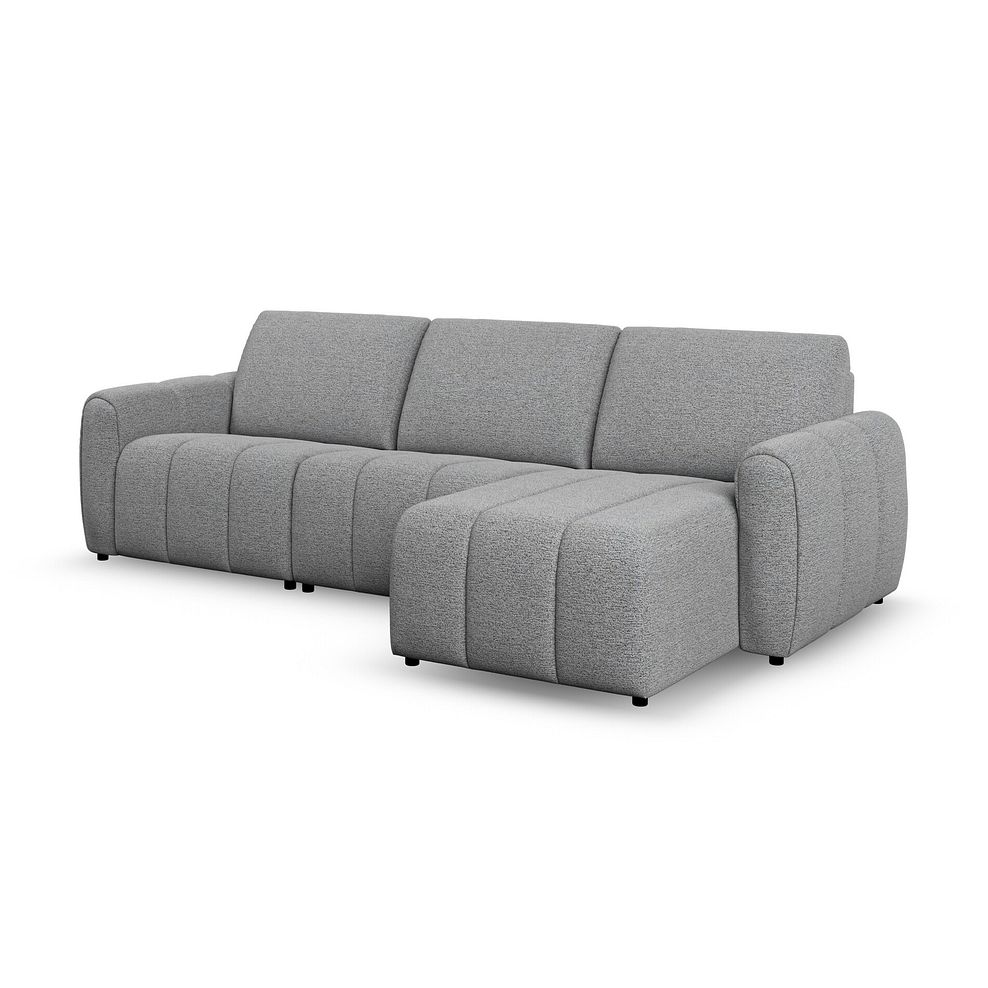 Nap Modular 3 Seater Right Hand Chaise Sofa in Coastal Mist Fabric - Group 15 1