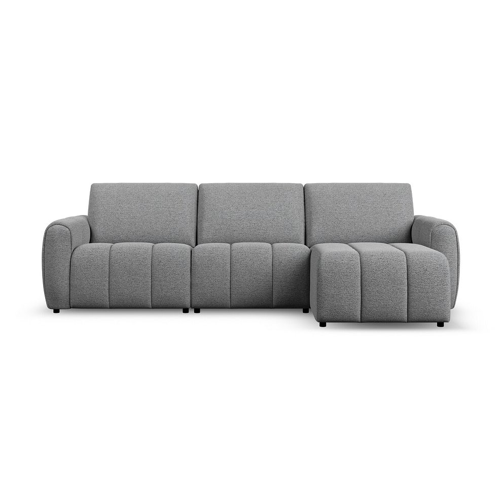 Nap Modular 3 Seater Right Hand Chaise Sofa in Coastal Mist Fabric - Group 15 2