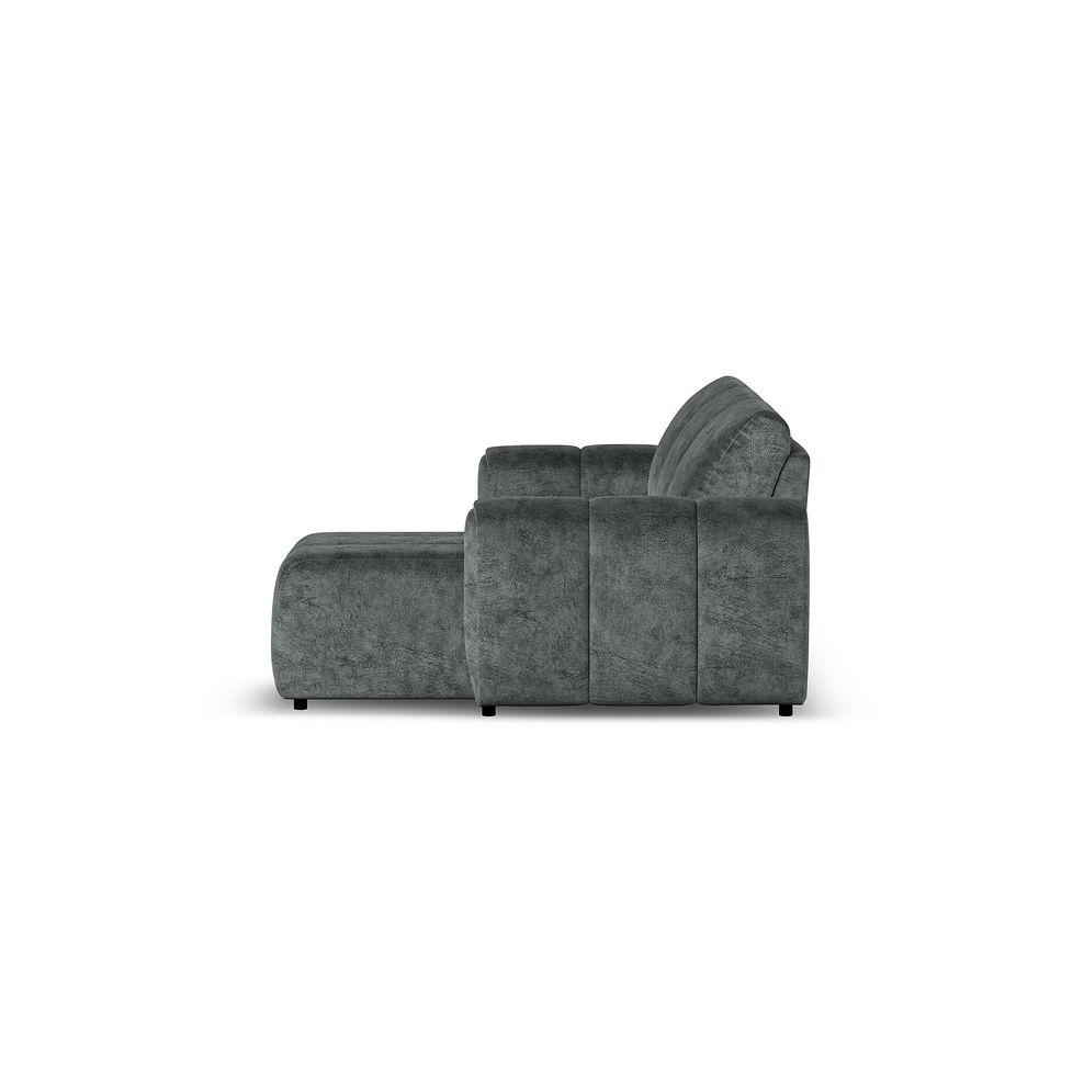Nap Modular 3 Seater Right Hand Chaise Sofa in Dapple Grey Fabric - Group 15 4