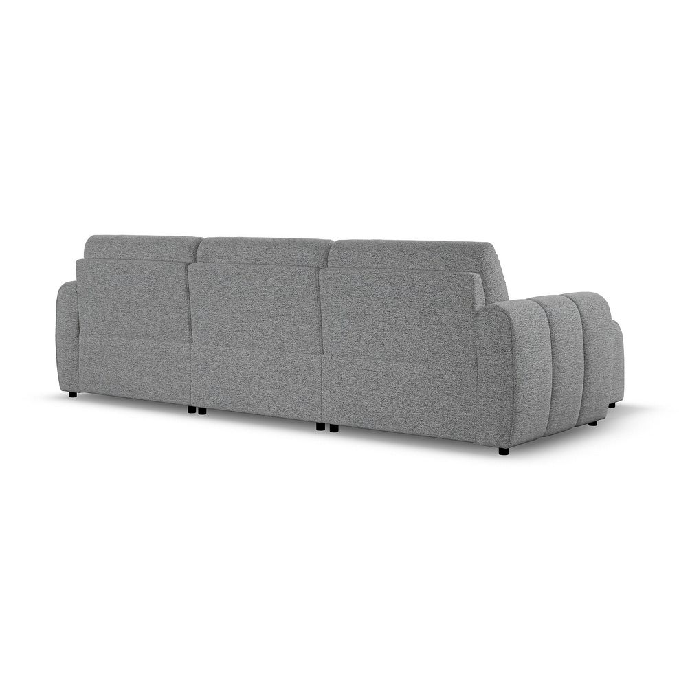 Nap Modular 3 Seater U-Shape Chaise Sofa in  Coastal Mist Fabric- Group 16 3