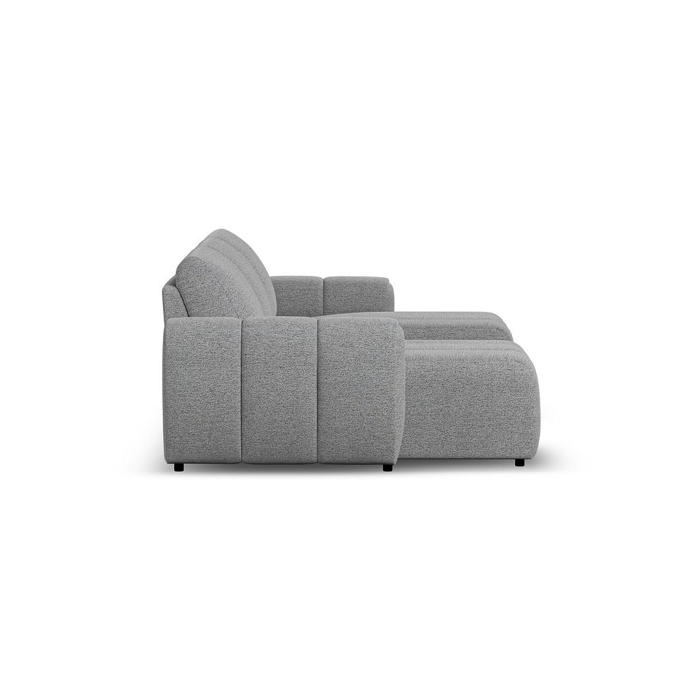 Nap Modular 3 Seater U-Shape Chaise Sofa in  Coastal Mist Fabric- Group 16 4