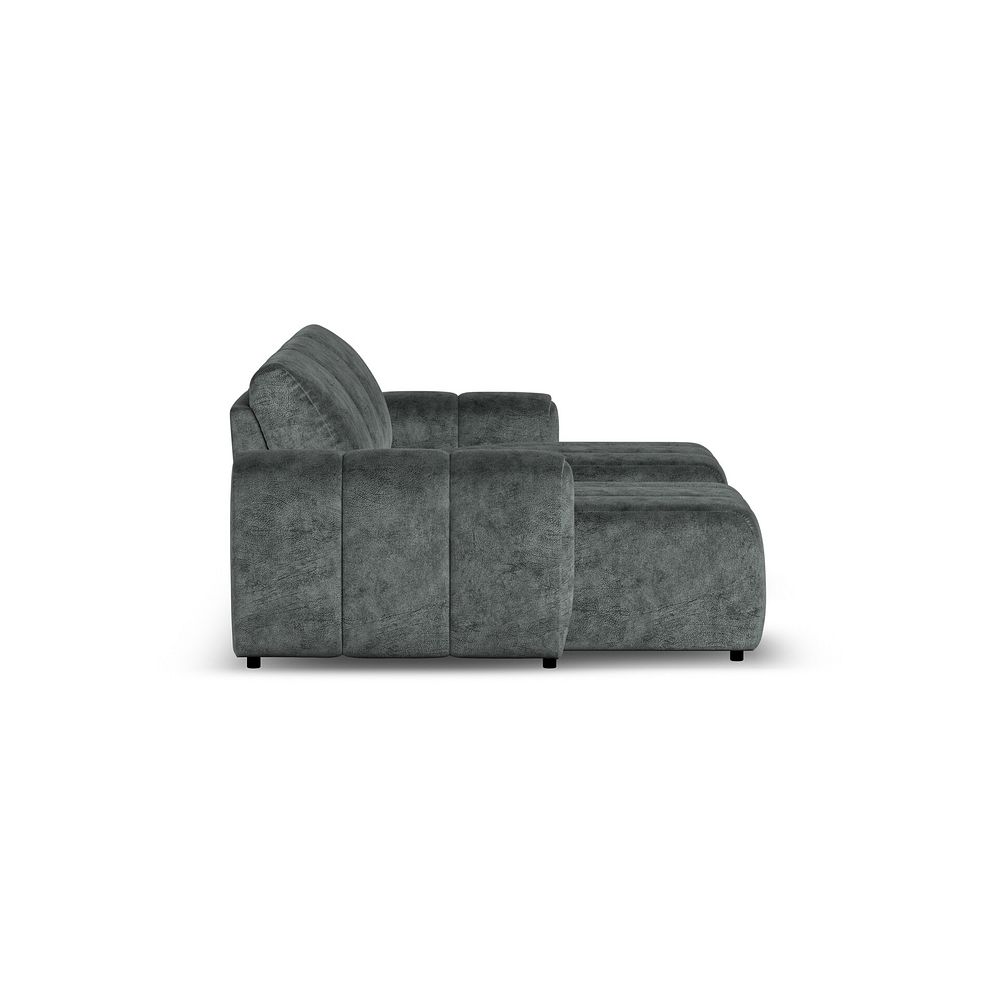 Nap Modular 3 Seater U-Shape Chaise Sofa in  Dapple Grey Fabric- Group 16 4