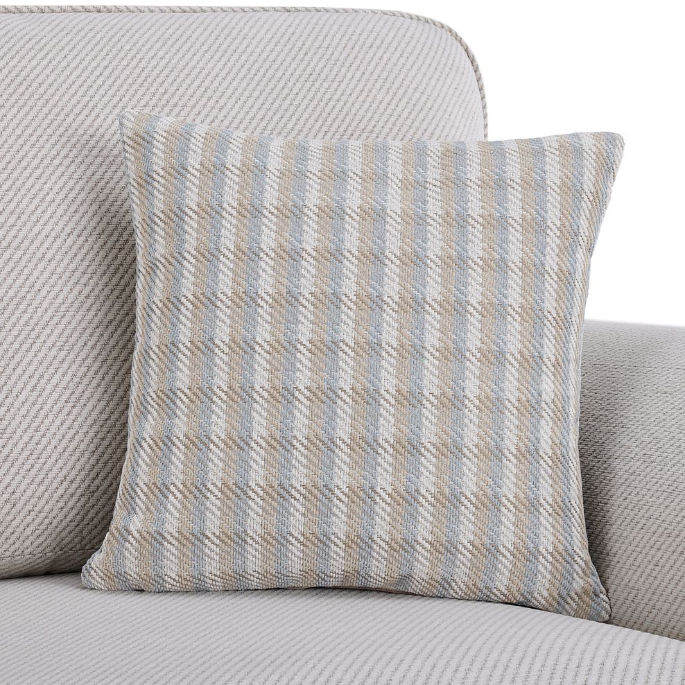 Hampton 2 Seater High Back Sofa in Natural Fabric 9