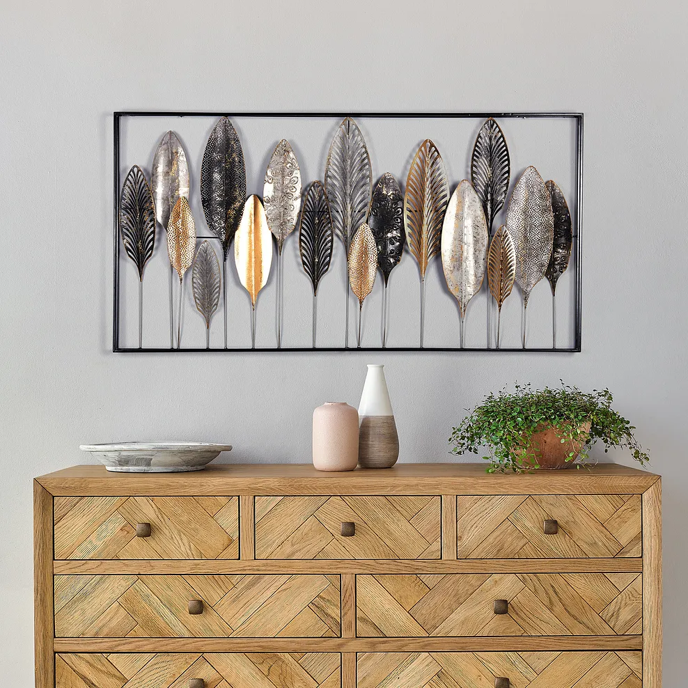 New Shoots Metal Wall Art 1