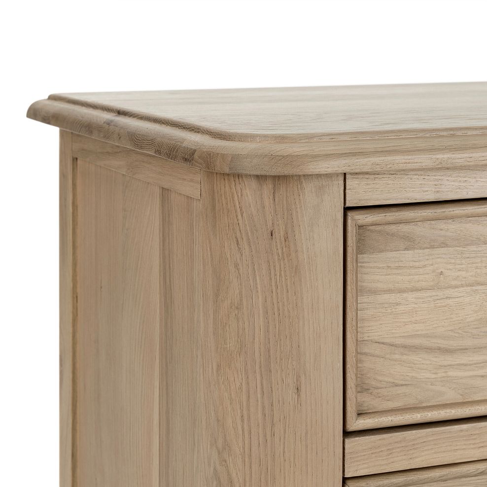 Newton Light Natural Solid Oak 2+3 Chest of Drawers 7