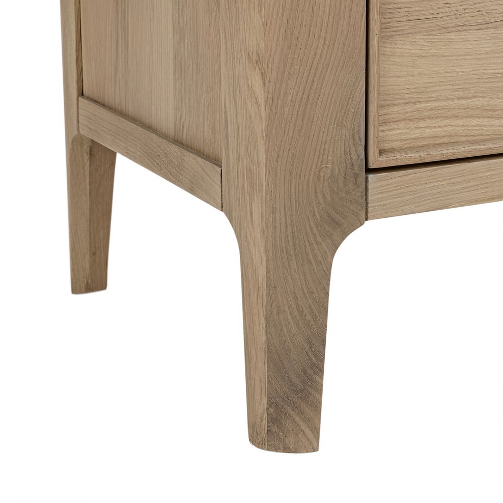 Newton Light Natural Solid Oak 2+3 Chest of Drawers 8