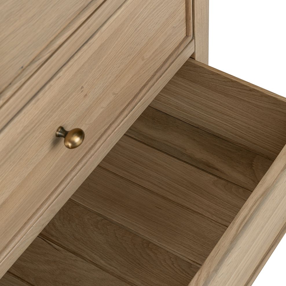 Newton Light Natural Solid Oak 3+4 Chest of Drawers 9