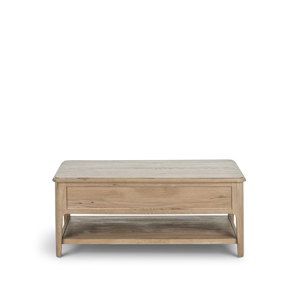Newton Light Natural Solid Oak Coffee Table 6
