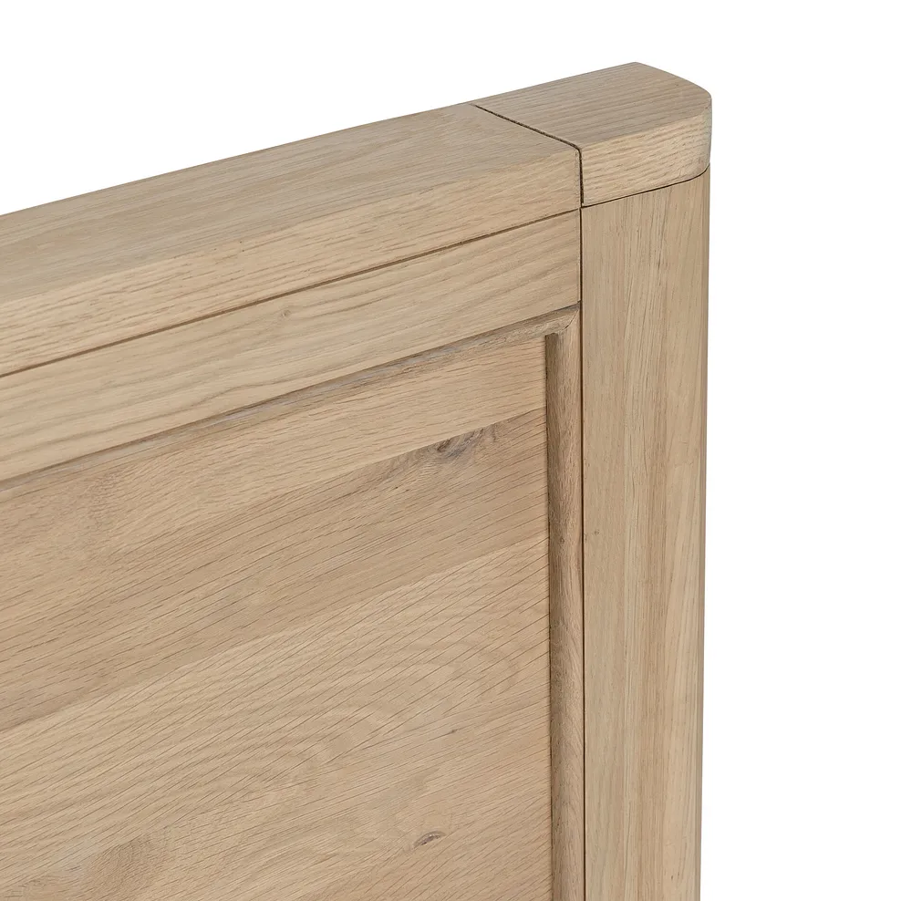 Newton Light Natural Solid Oak Double Bed 8