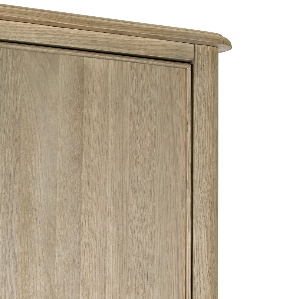 Newton Light Natural Solid Oak Double Wardrobe 9