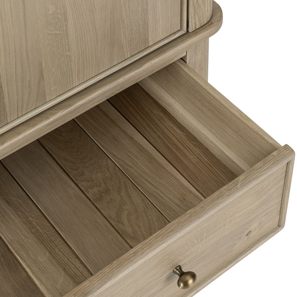 Newton Light Natural Solid Oak Double Wardrobe 11