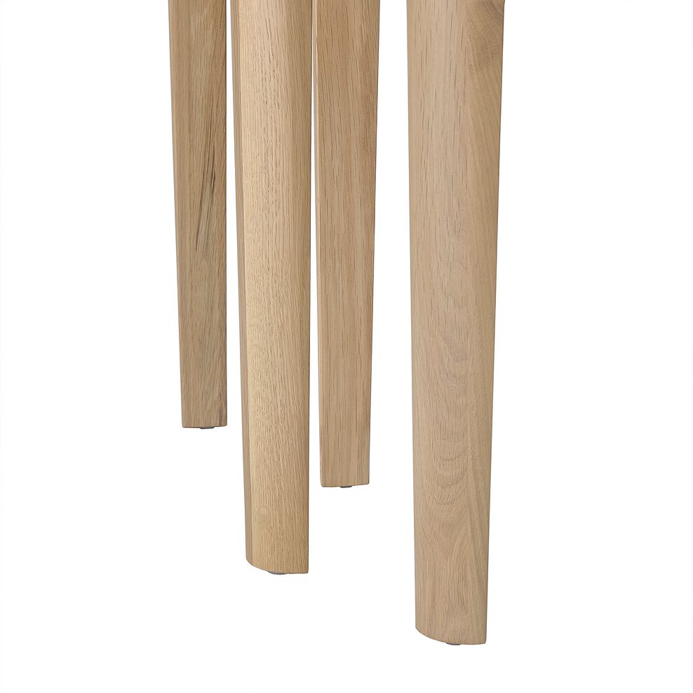 Newton Light Natural Solid Oak Nest of Tables 12