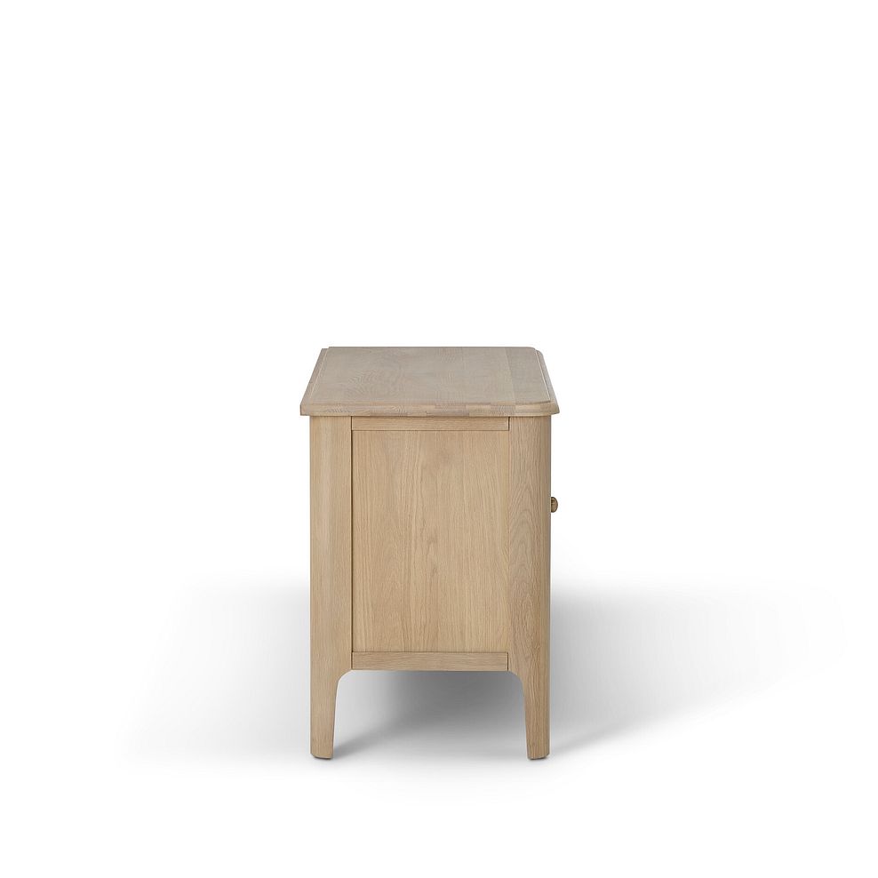 Newton Light Natural Solid Oak Small TV Unit 5