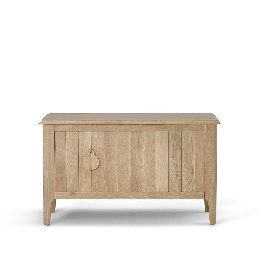 Newton Light Natural Solid Oak Small TV Unit 6