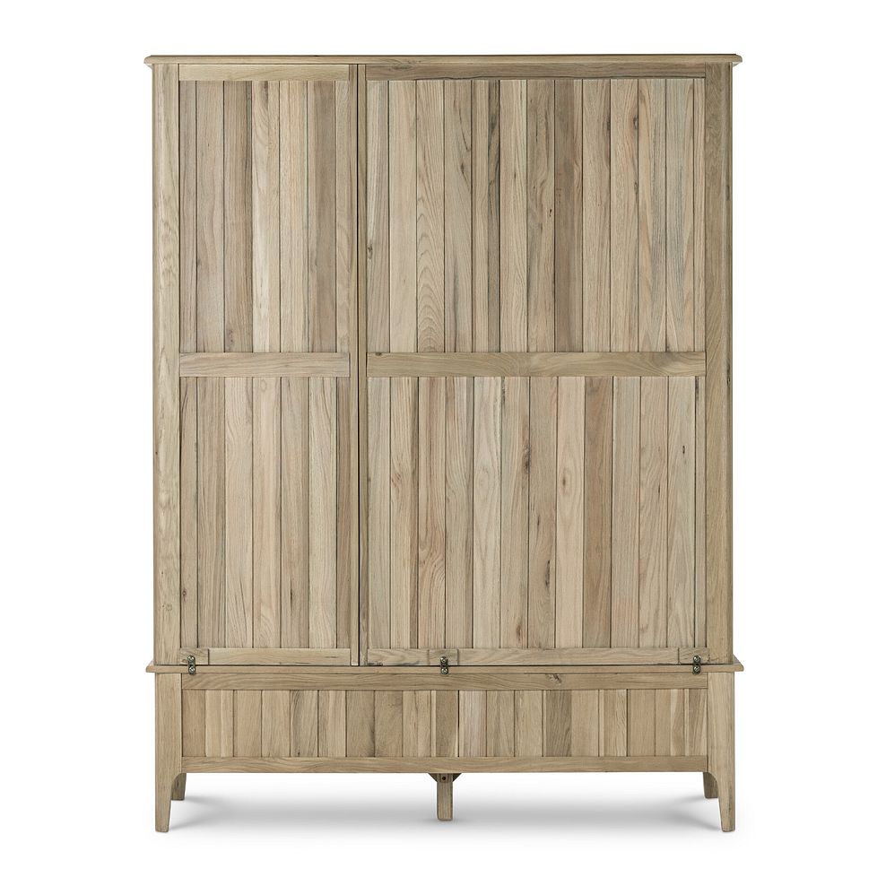 Newton Light Natural Solid Oak Triple Wardrobe 7
