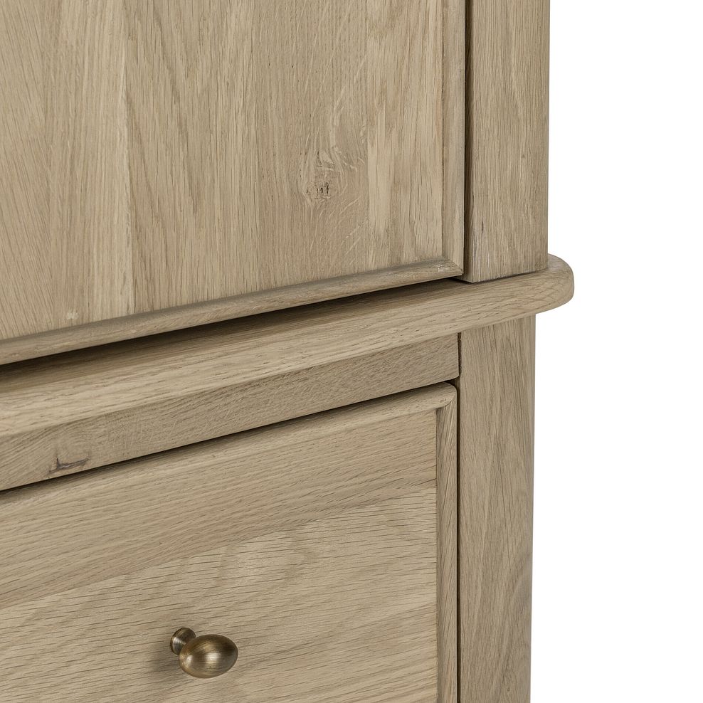 Newton Light Natural Solid Oak Triple Wardrobe 11