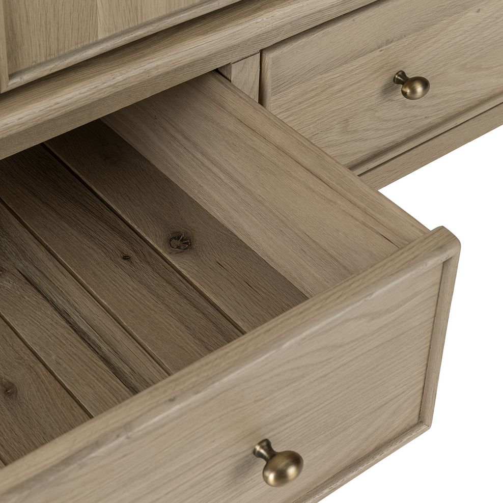 Newton Light Natural Solid Oak Triple Wardrobe 12