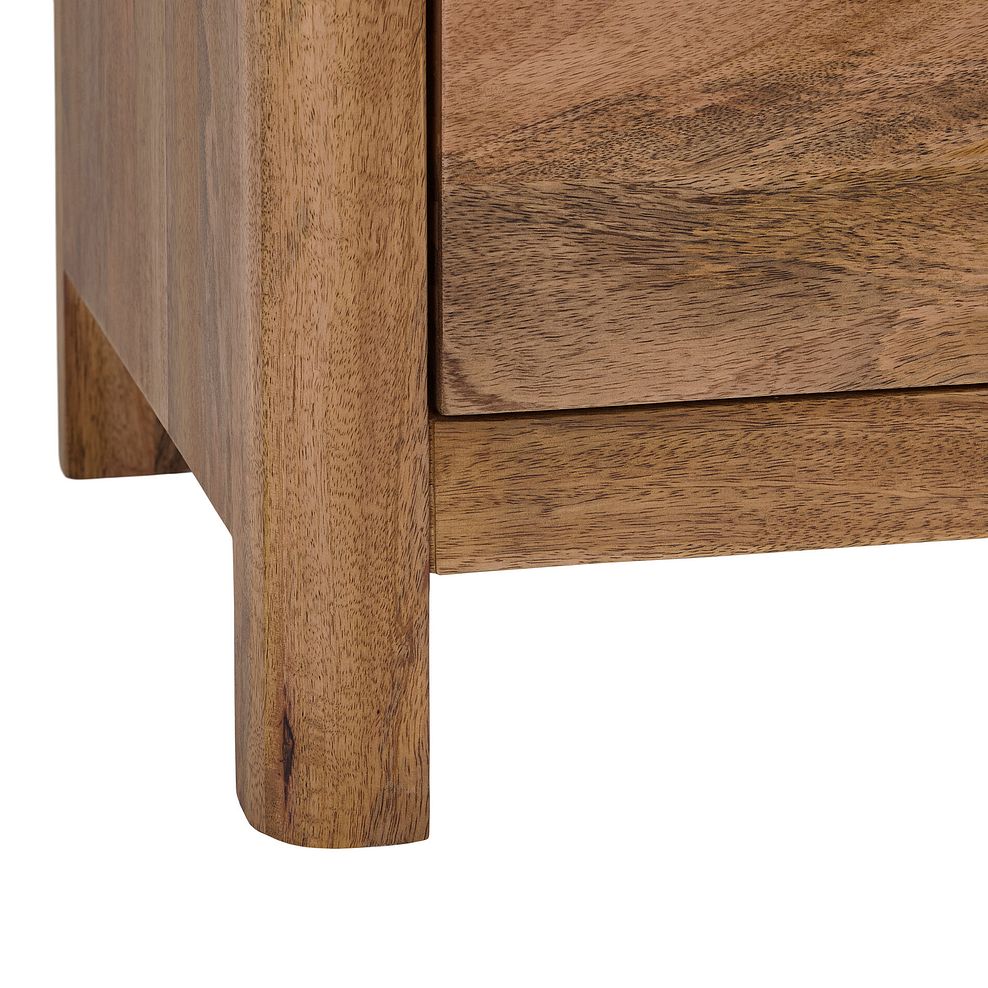 Noah Solid Mango 3 Drawer Chest 9