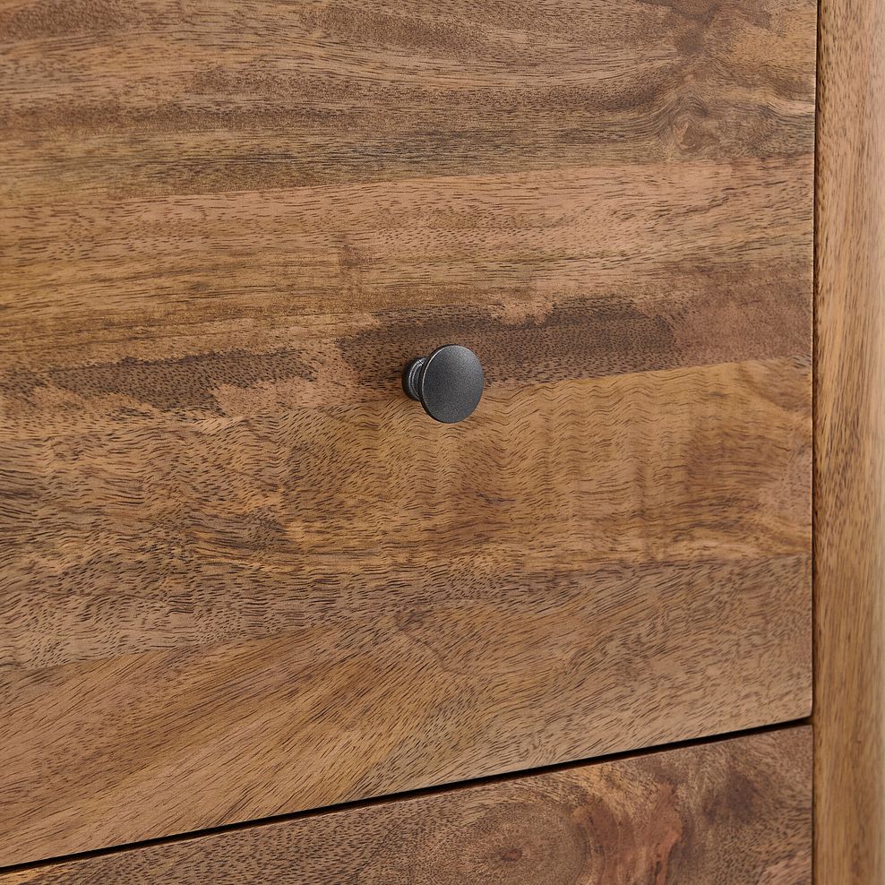 Noah Solid Mango 3 Drawer Chest 10