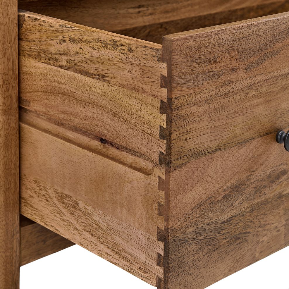 Noah Solid Mango 3 Drawer Chest 12