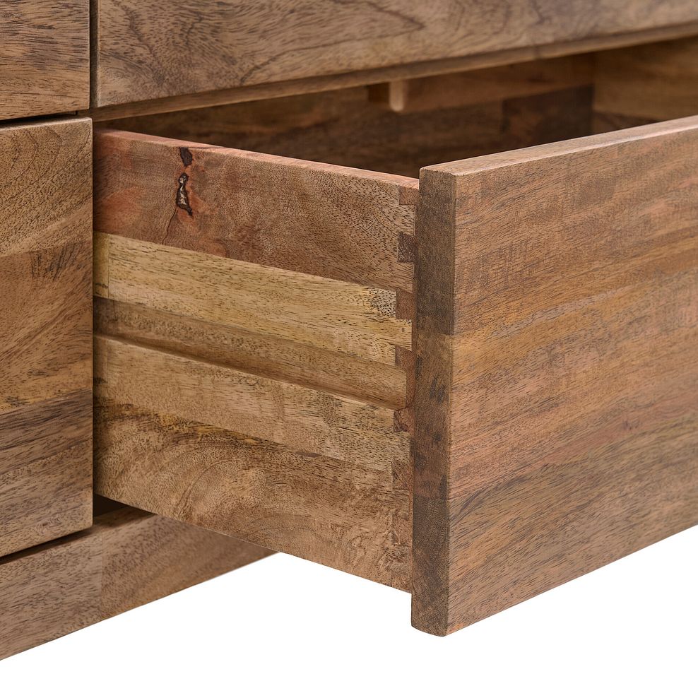 Noah Solid Mango 6 Drawer Chest 12