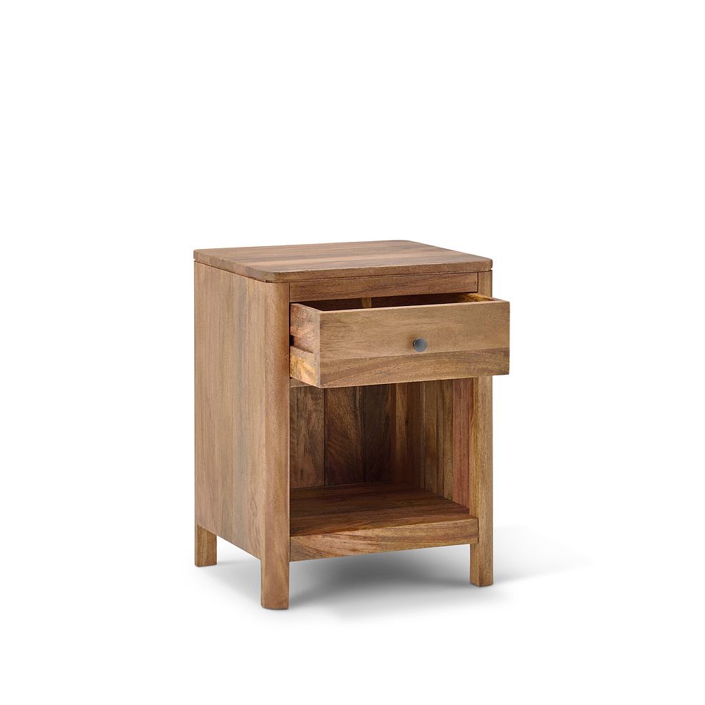 Noah Solid Mango Bedside Table 4