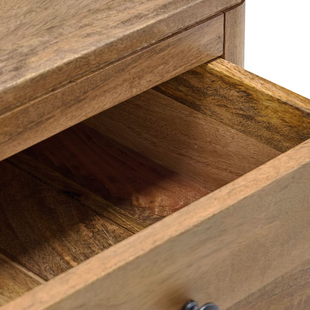 Noah Solid Mango Bedside Table 8