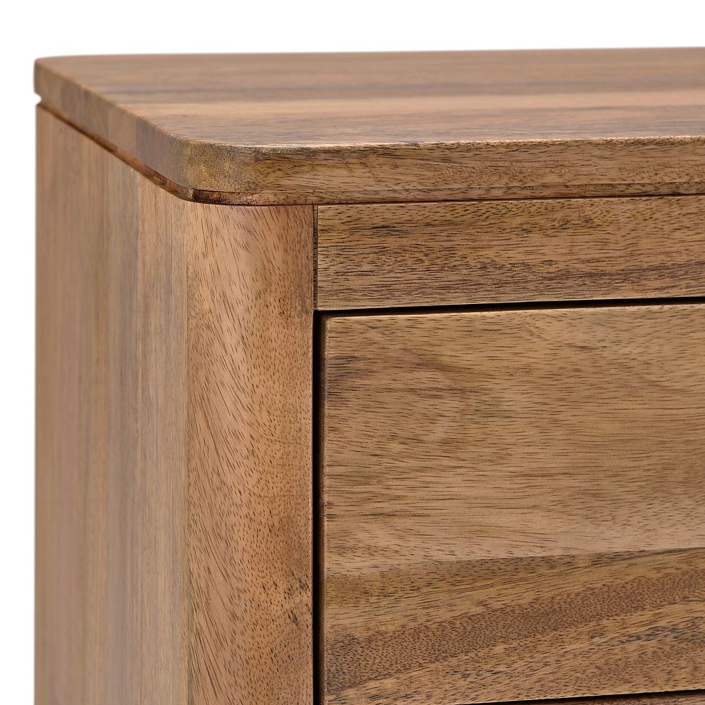 Noah Solid Mango Bedside Table 10