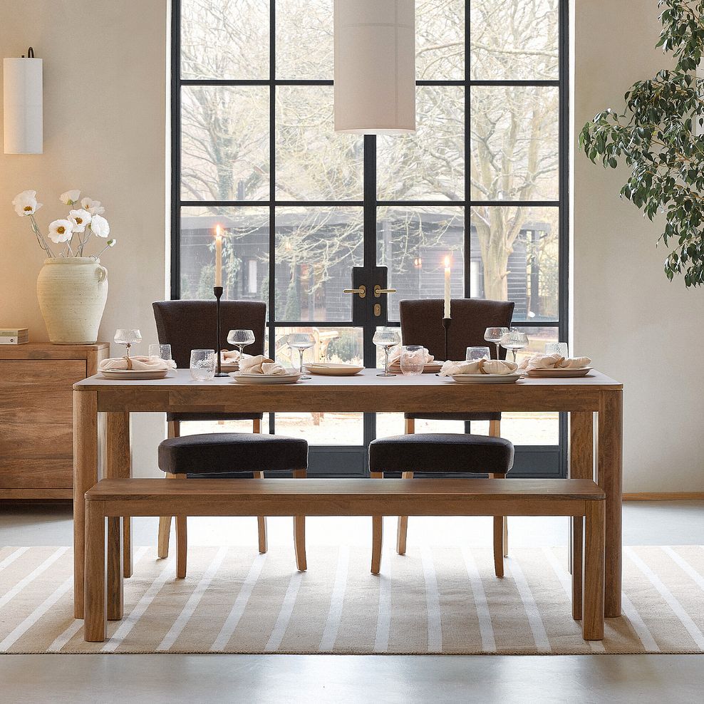 Noah Solid Mango Bench 4