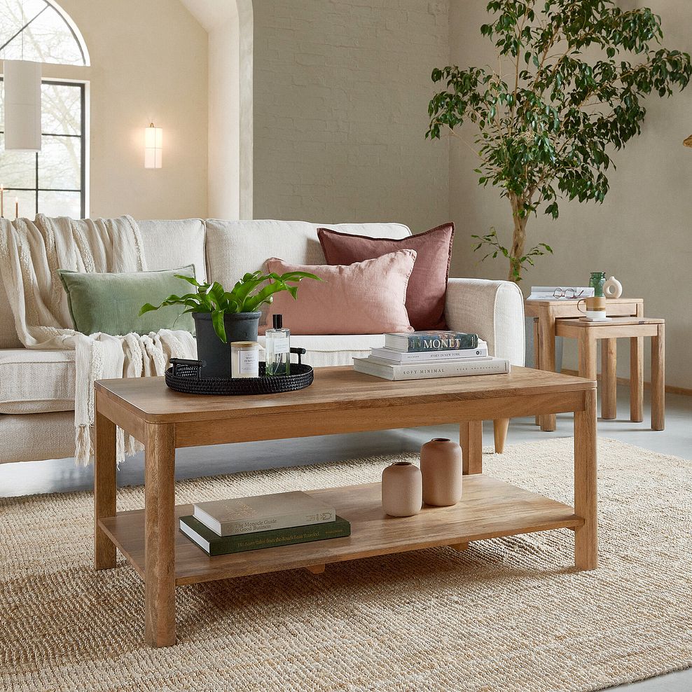 Noah Solid Mango Coffee Table 2